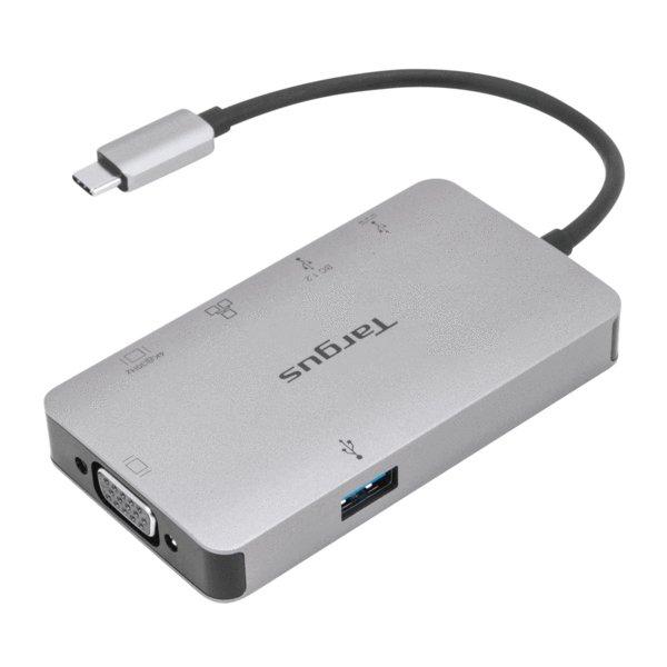 Targus  DOCK419 Cablato USB 3.2 Gen 1 (3.1 Gen 1) Type-C Grigio 