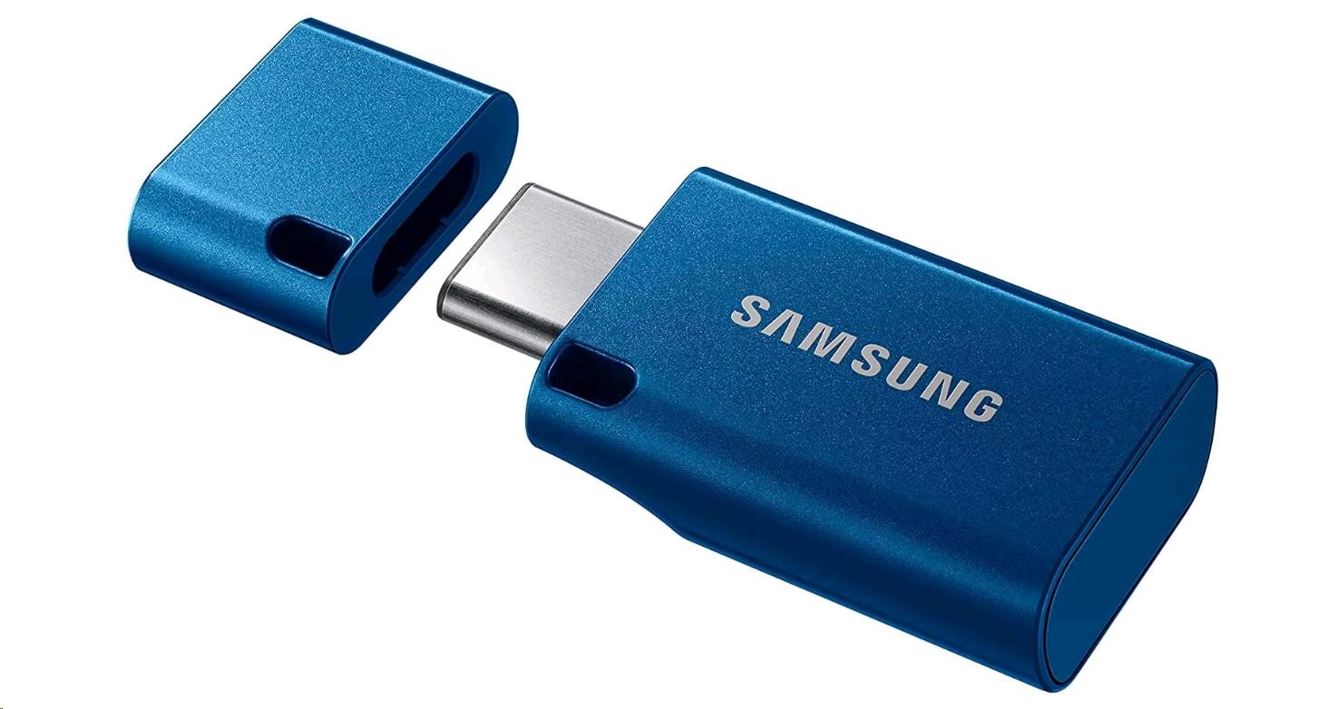 SAMSUNG  Type-C 64 GB - USB-Stick blau, USB-C 3.2 Gen 1 