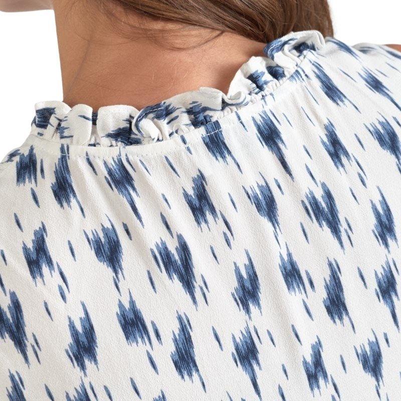 le temps des cerises Rosita Ärmelloses V-Ausschnitt T-Shirt  