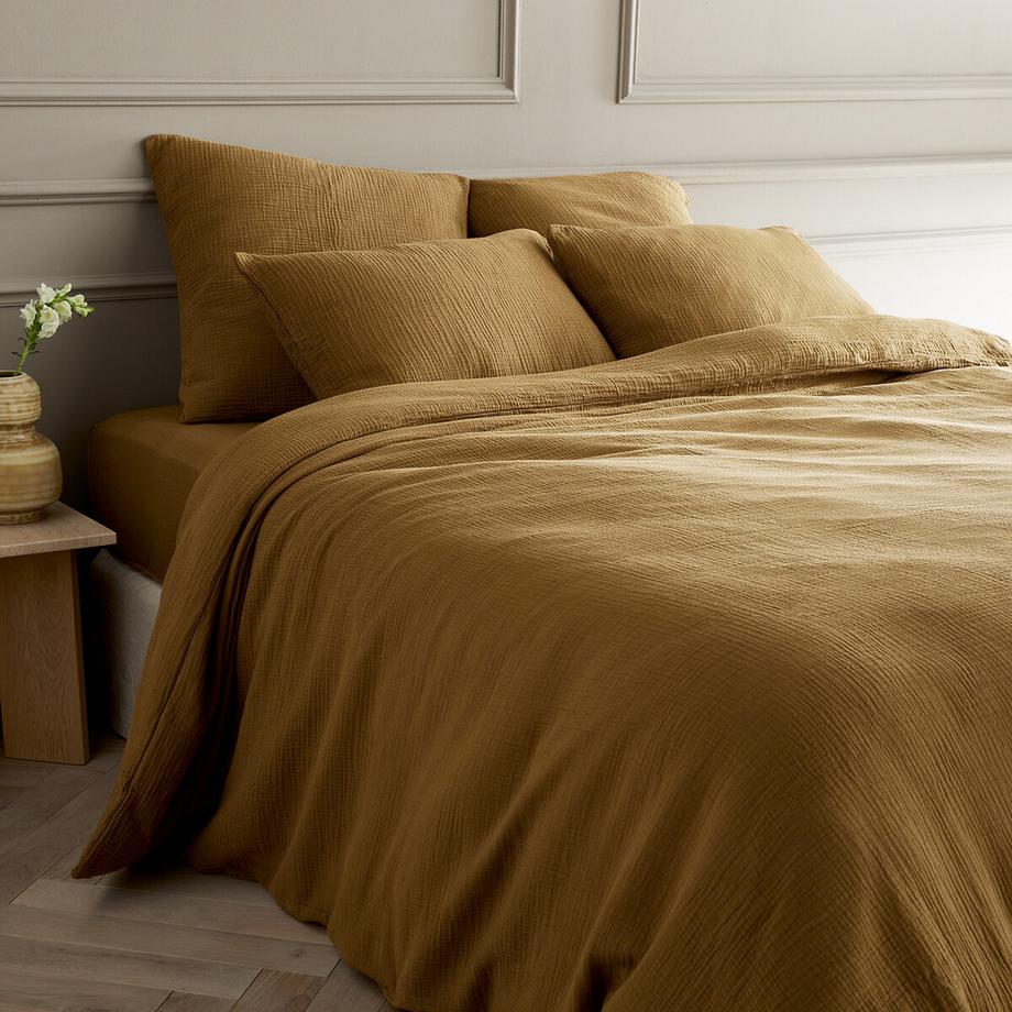 Housse de couette gaze de coton biologique