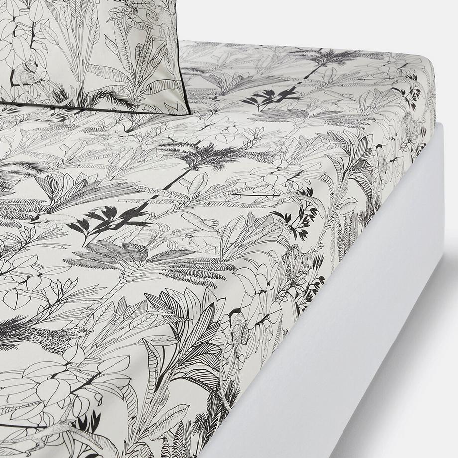 Drap housse percale coton bonnet 30 cm