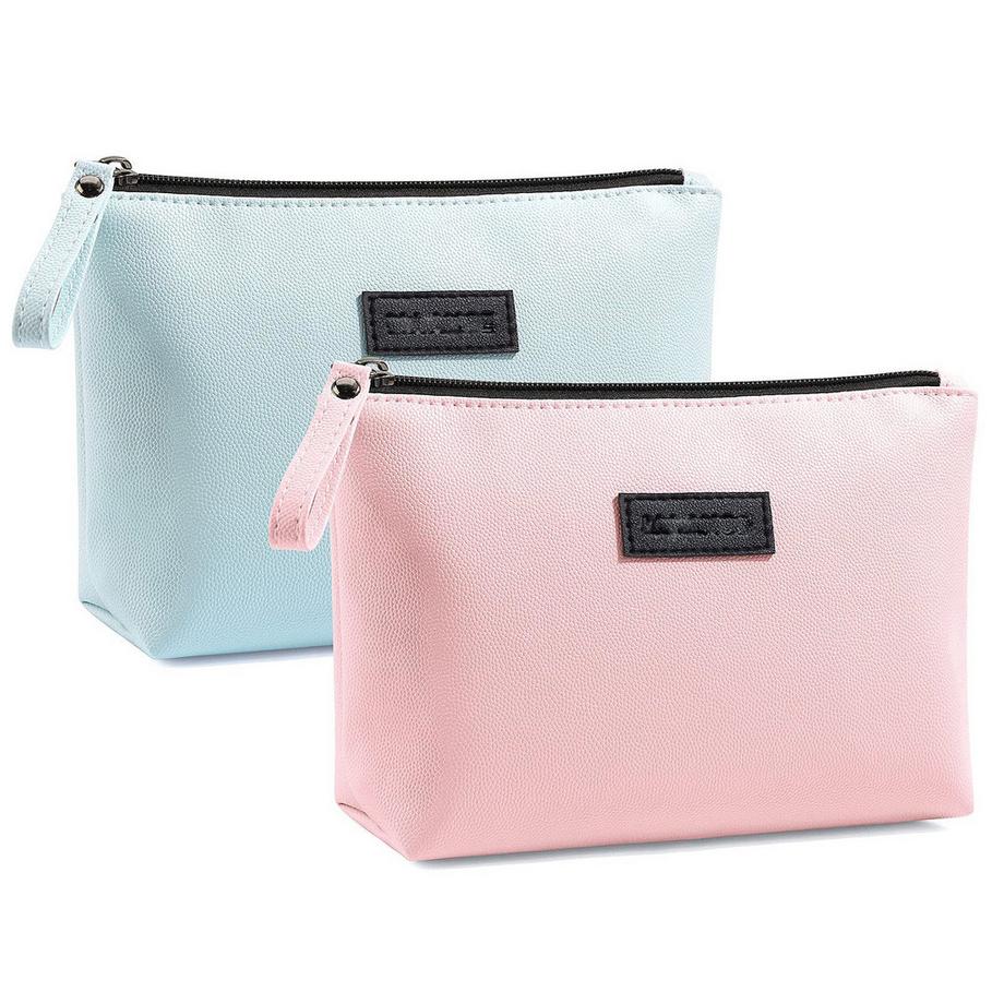 Trousse De Maquillage Voyage Multicolore - En Simili Cuir (PU), Zip, Neuve Avec étiquettes