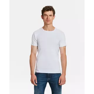 WE Fashion Pack de 2 T-shirts homme  Blanc
