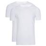 WE Fashion Pack de 2 T-shirts homme  Blanc