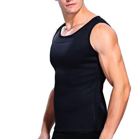 eStore  Trainingstop mit Saunaeffekt - Schwarz 5XL 