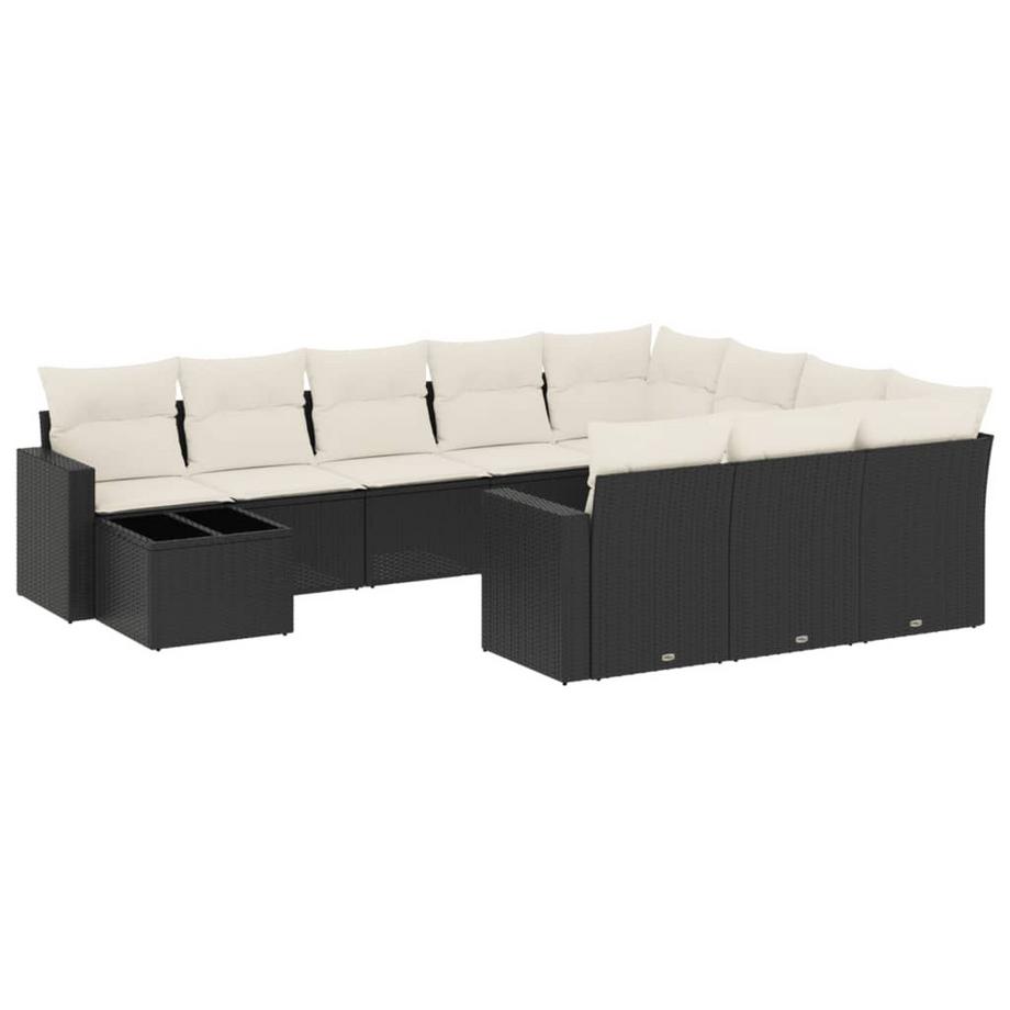 set divano da giardino Polirattan