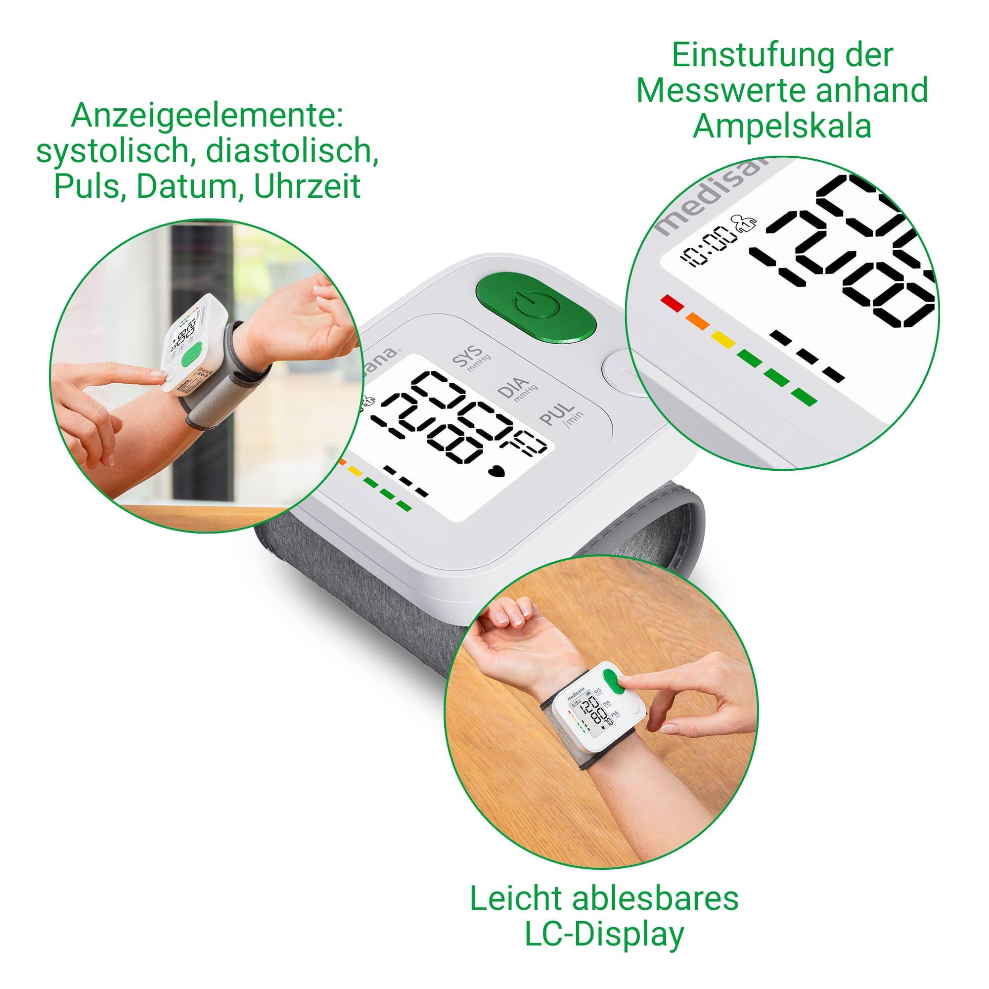 MEDISANA  Misuratore di pressione da polso BW345 