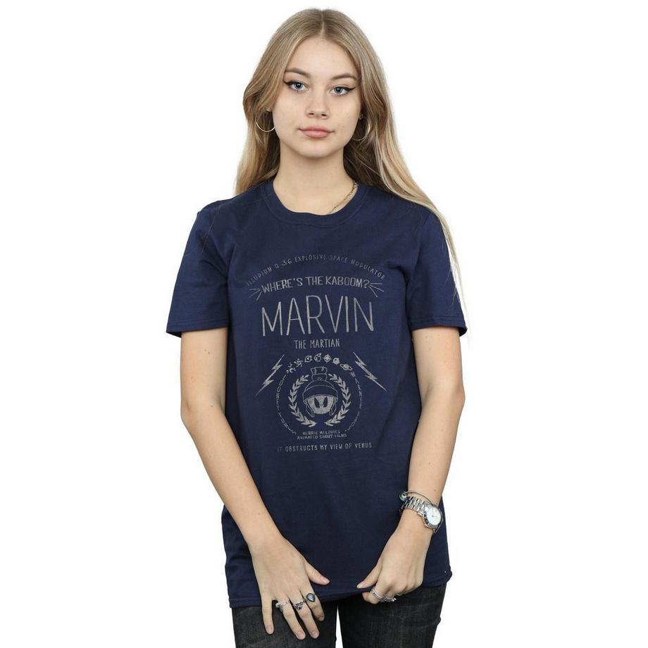 LOONEY TUNES Where's The Kaboom Marvin The Martian T-Shirt  