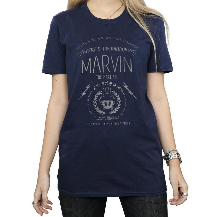 LOONEY TUNES Where's The Kaboom Marvin The Martian T-Shirt  