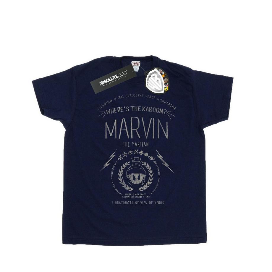 LOONEY TUNES Where's The Kaboom Marvin The Martian T-Shirt  