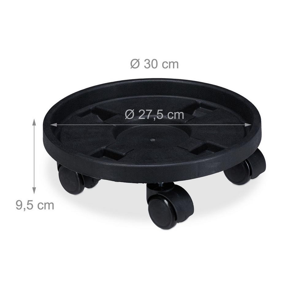 Northix 2er-Set Pflanzenroller  