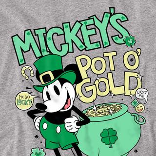MICKEY MOUSE Mickey's Pot O Gold St Patricks Day T-Shirt  