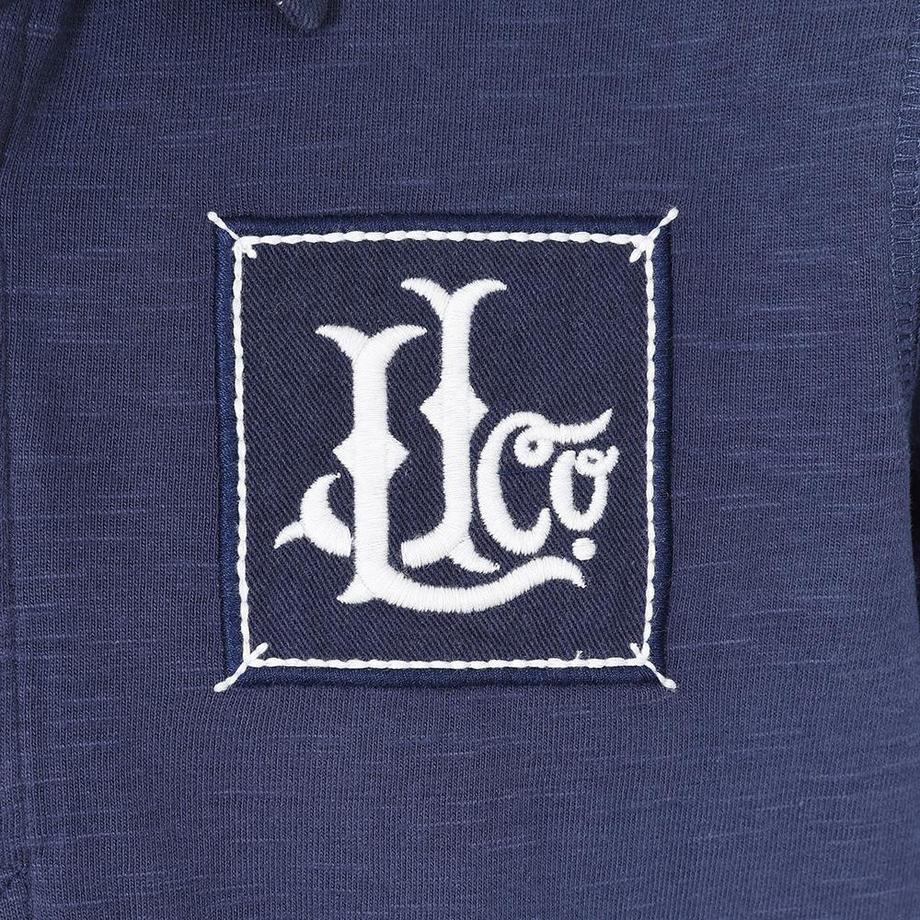 Lazy Jacks  RugbyShirt, Kontrastkragen 