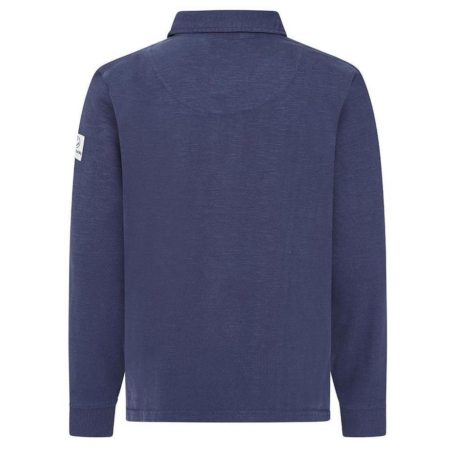 Lazy Jacks  RugbyShirt, Kontrastkragen 