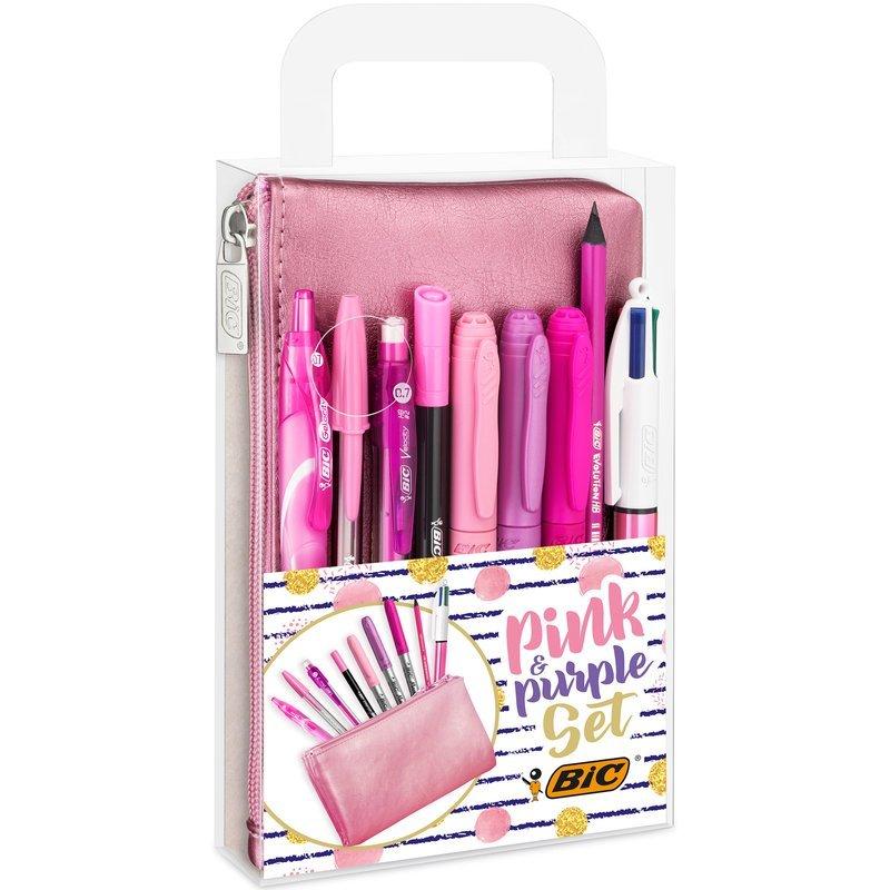 BiC BIC Schreibset Pink & Pure, 9 Stück  