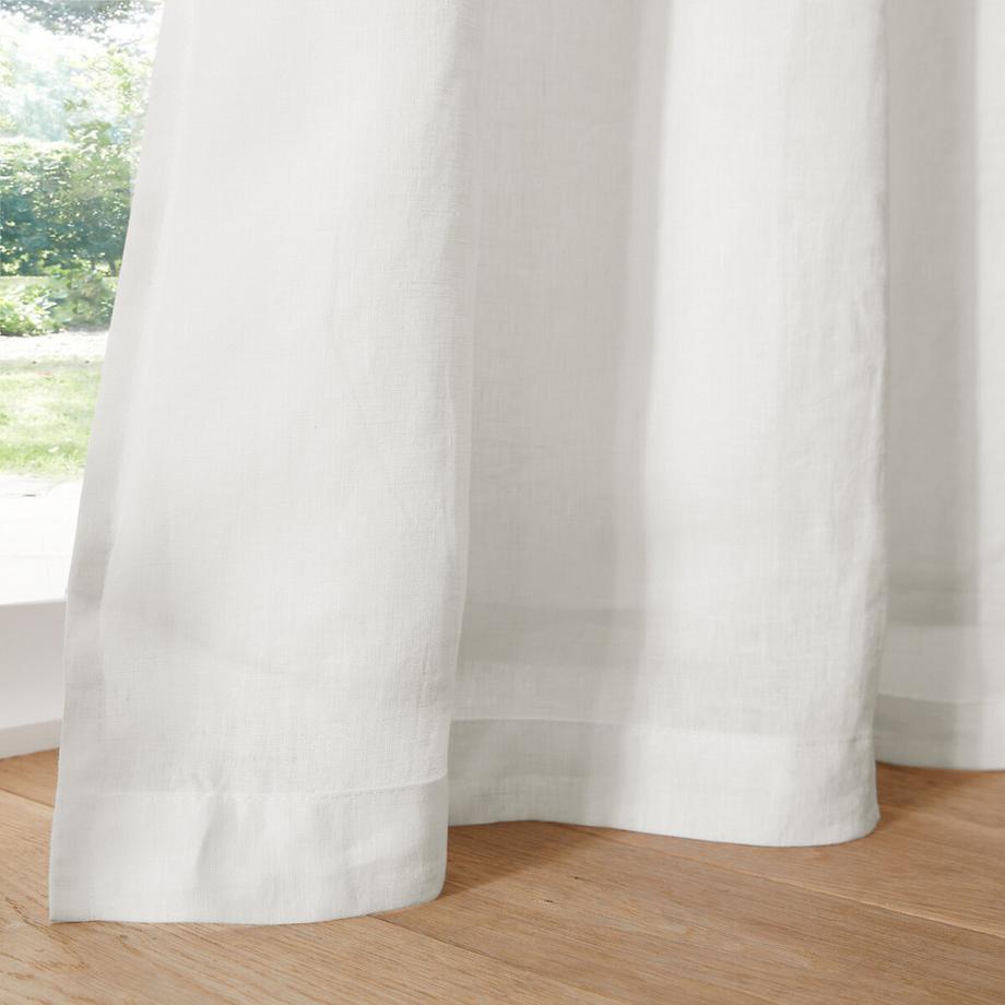 La Redoute Intérieurs  Rideau occultant lin lavé à oeillets Onega 