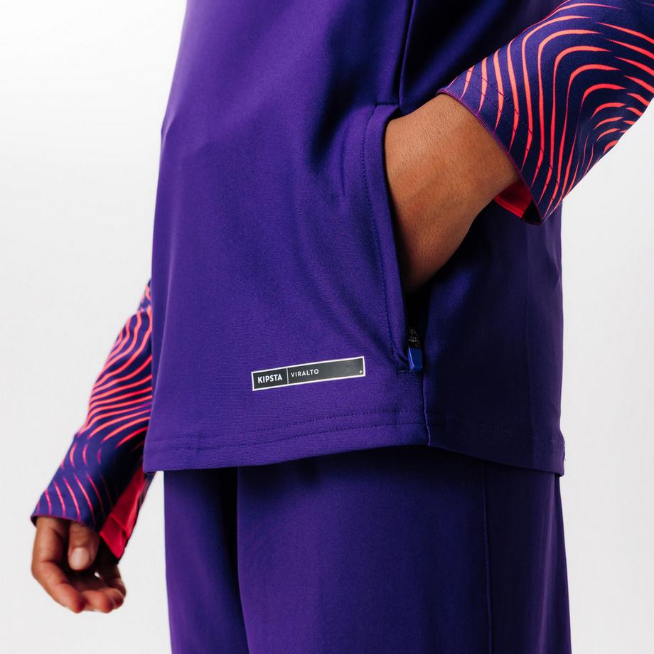 KIPSTA  Sweatshirt Kinder Fussball Polyester 