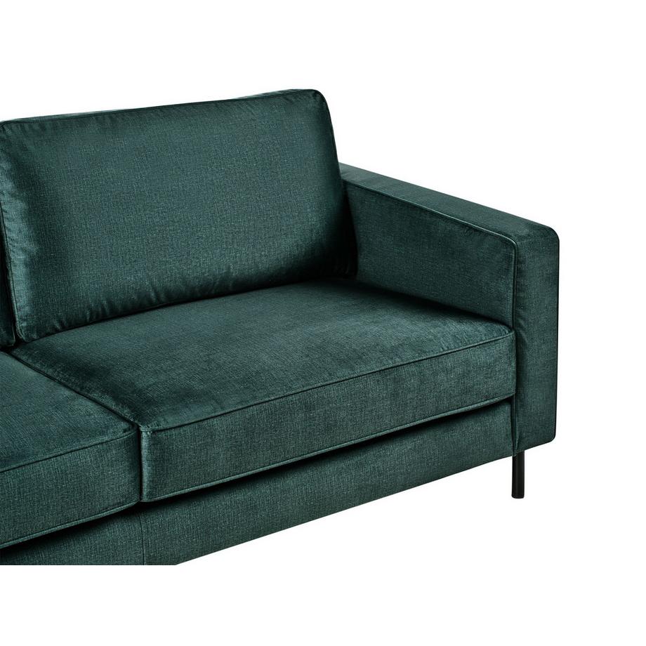 Beliani Canapé 3 places en Velours Rétro SAVALEN  