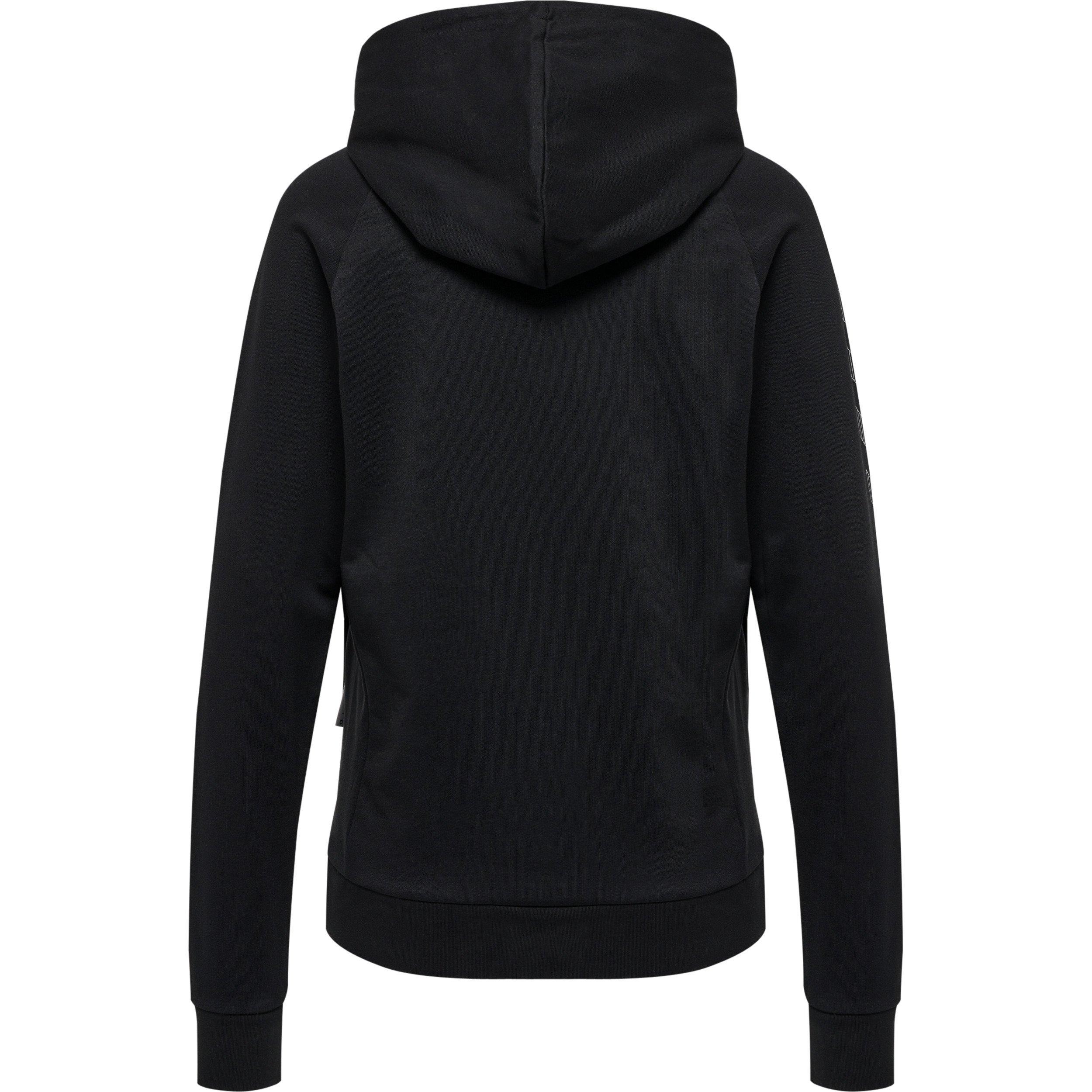 Hummel  baumwoll-sweatshirt mit kapuze, damen move grid 