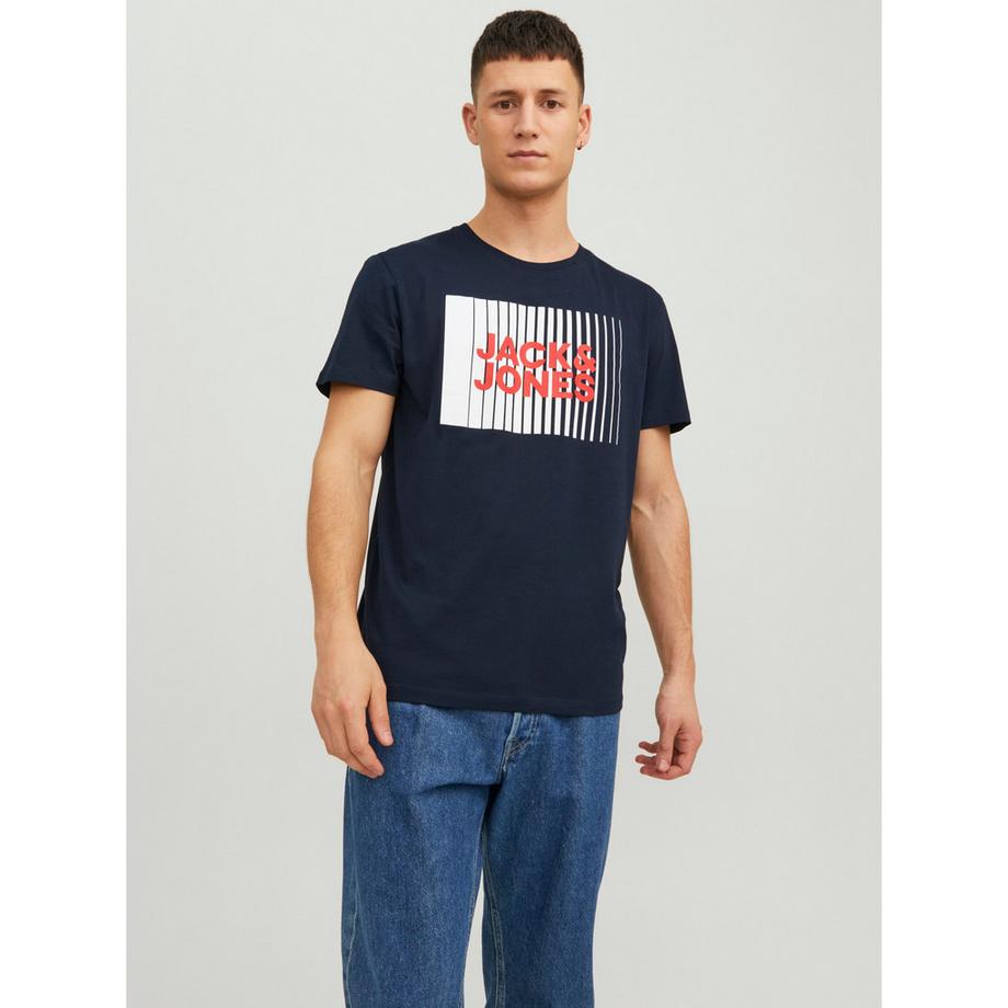 JACK & JONES Corp Logo Rundhals T-Shirt  