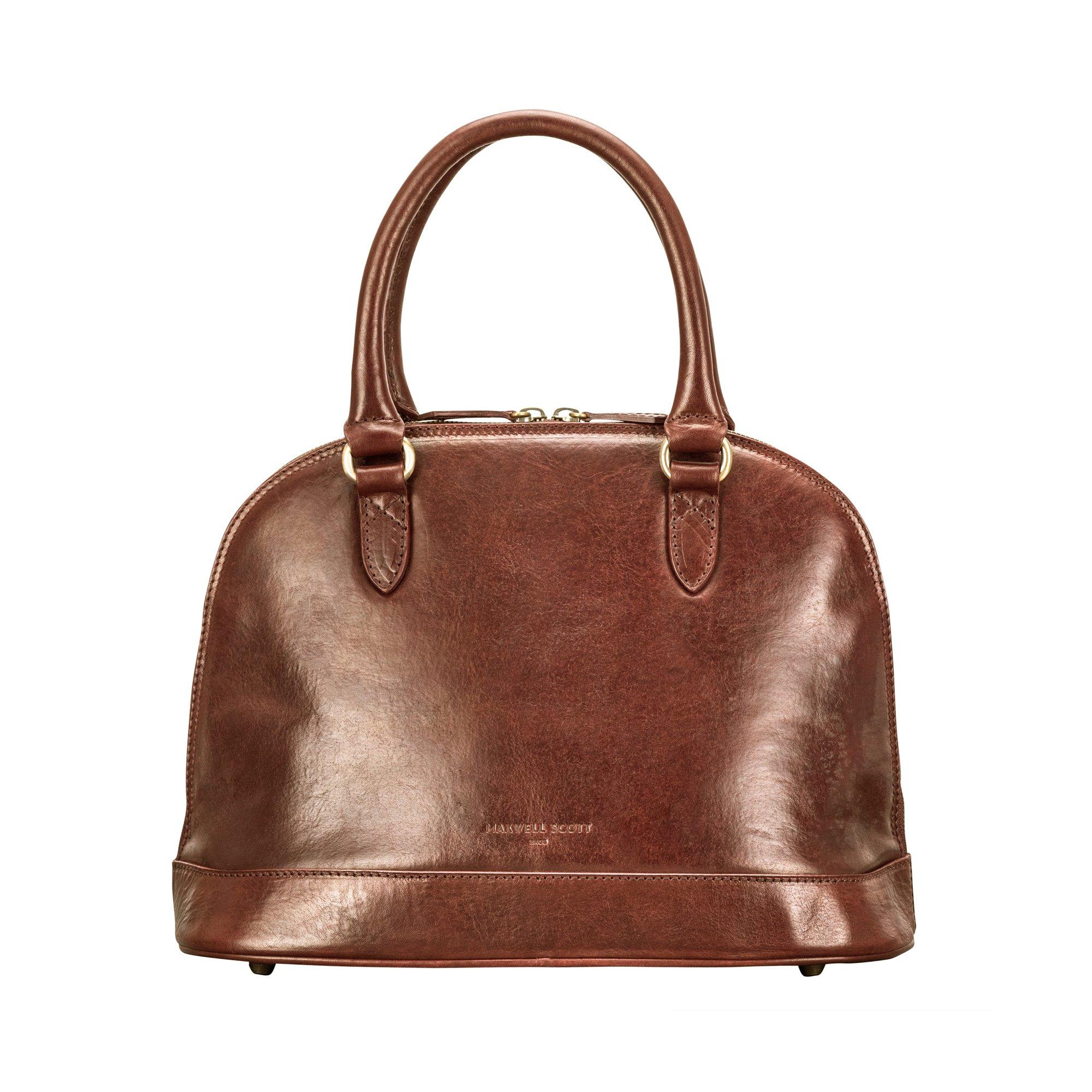 Maxwell Scott  Rosa -  Leder Henkeltasche 