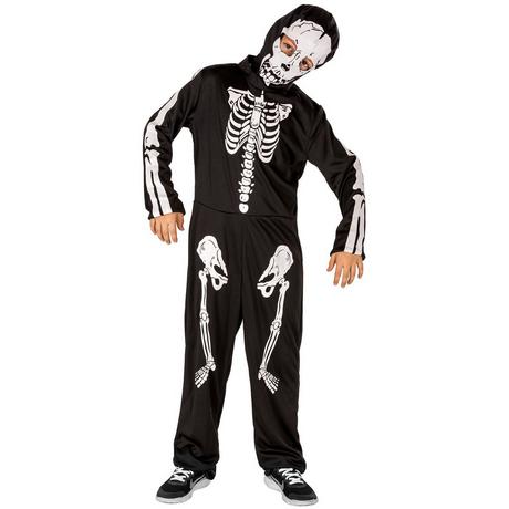 Tectake  Costume da bambino/ragazzo - Skeleton 