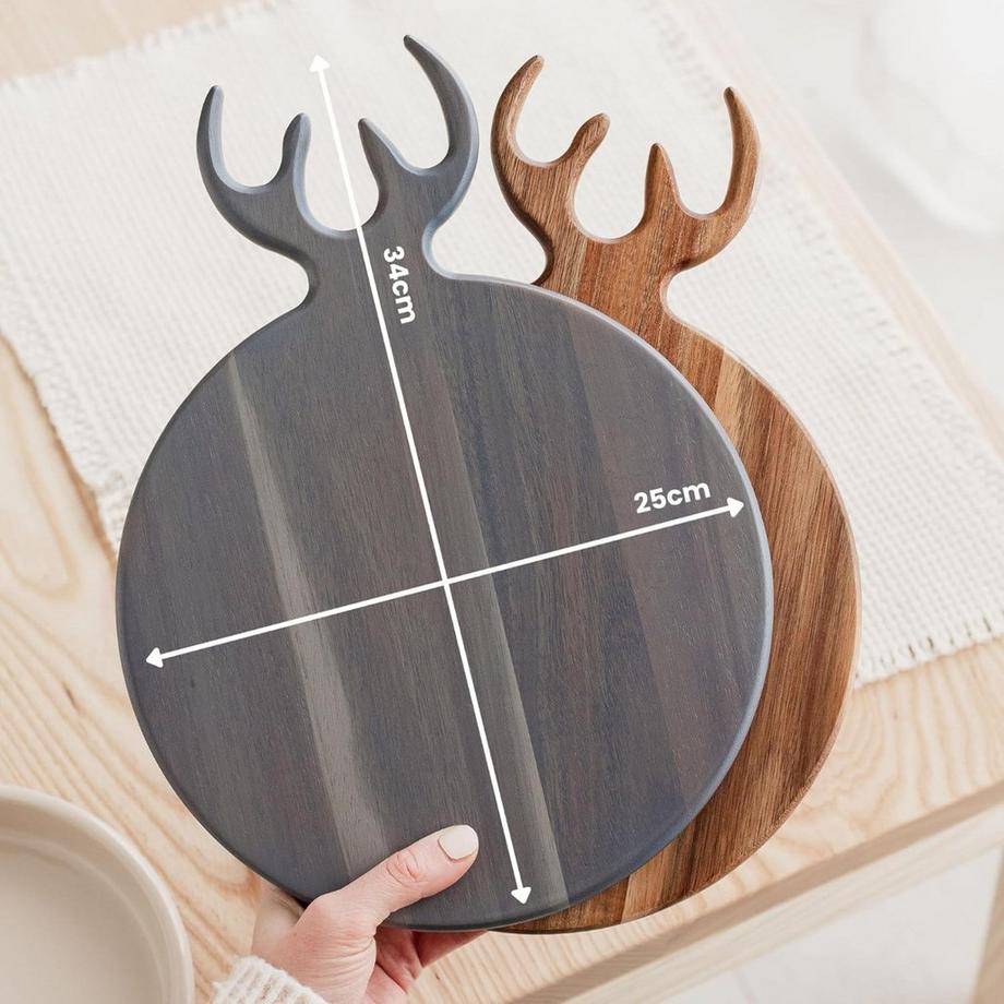 Uberstar Plateau de service cerf naturel  