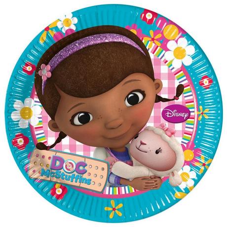 DOC McStuffins Assiettes jetables  