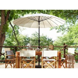 Beliani Marktschirm aus Stoff BAIA  