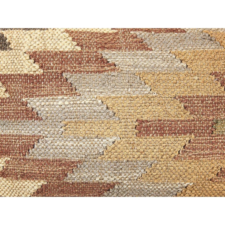 Beliani Pouf en Jute Rétro DEEPOR  