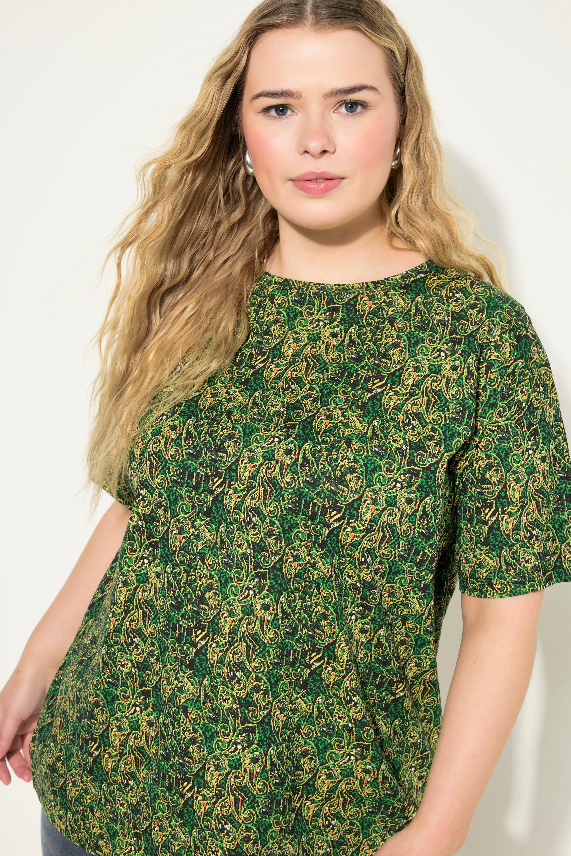 Studio Untold  Maglia con scollo a girocollo e piccola stampa Paisley 