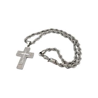 HEBE JEWELS  Chaîne Big Cross, HIP-HOP-STYLE 