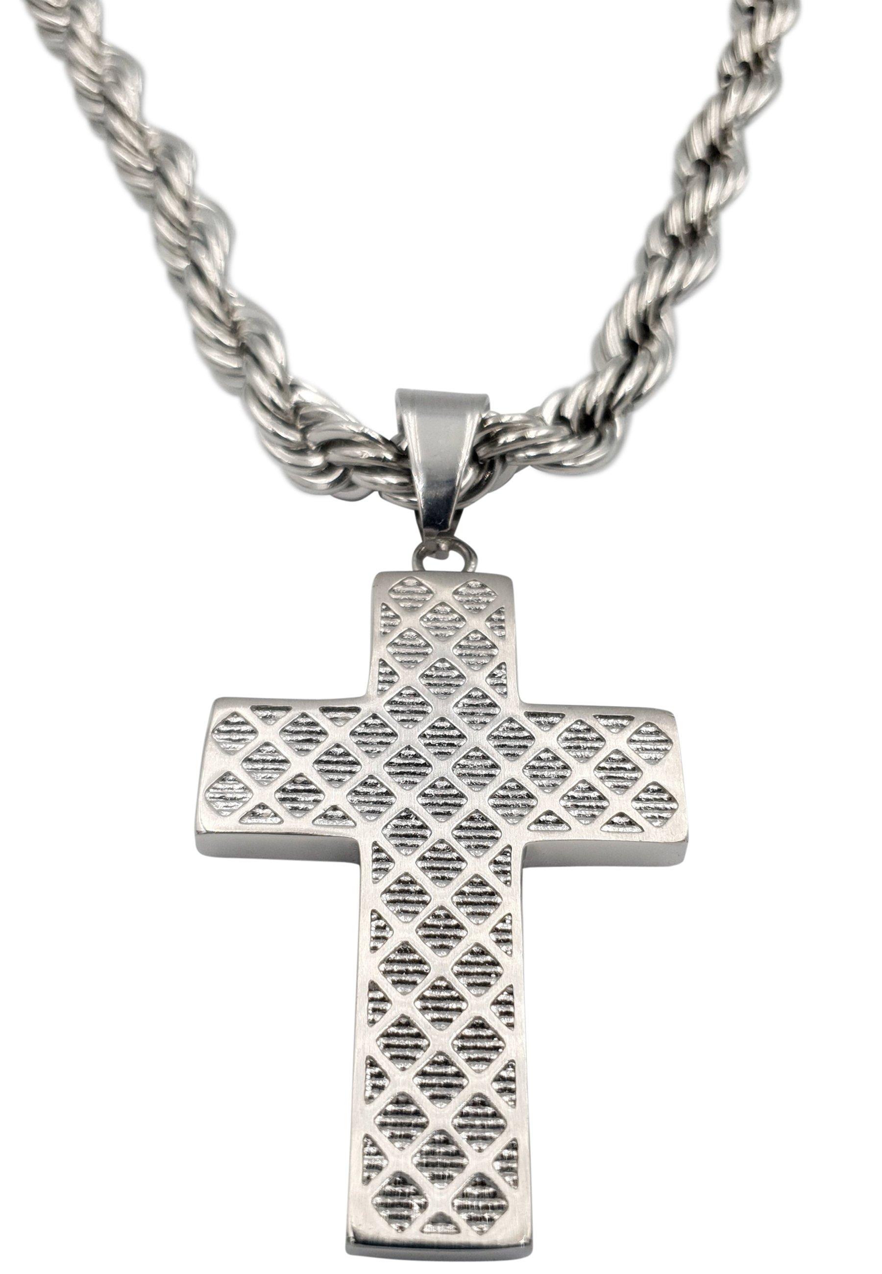 HEBE JEWELS  Chaîne Big Cross, HIP-HOP-STYLE 