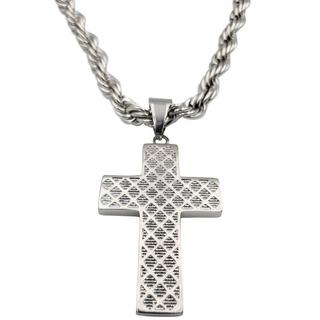 HEBE JEWELS  Chaîne Big Cross, HIP-HOP-STYLE 