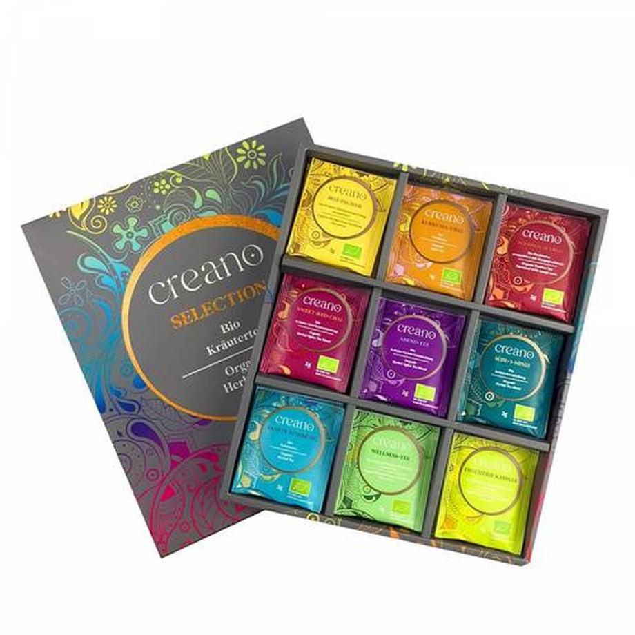 Creano SELECTION, BIO-Kräutertee, 27er Mix Geschenkbox