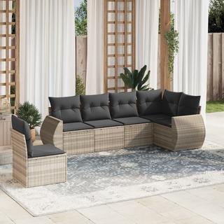 VidaXL Garten sofagarnitur poly-rattan  