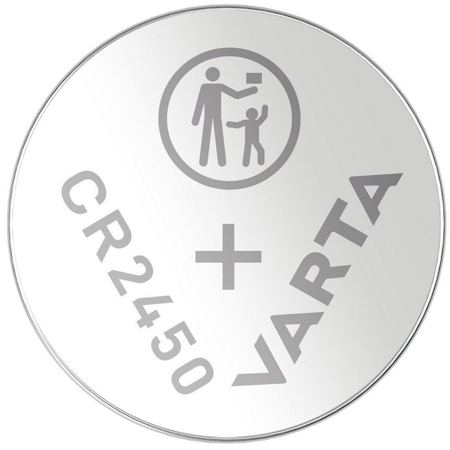 VARTA  CR2450 3V Lithium-Knopfzellenbatterie 2er-Pack 