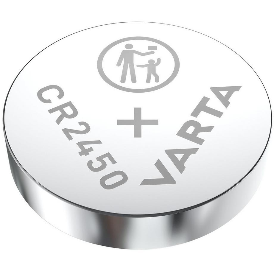 VARTA  CR2450 3V Lithium-Knopfzellenbatterie 2er-Pack 