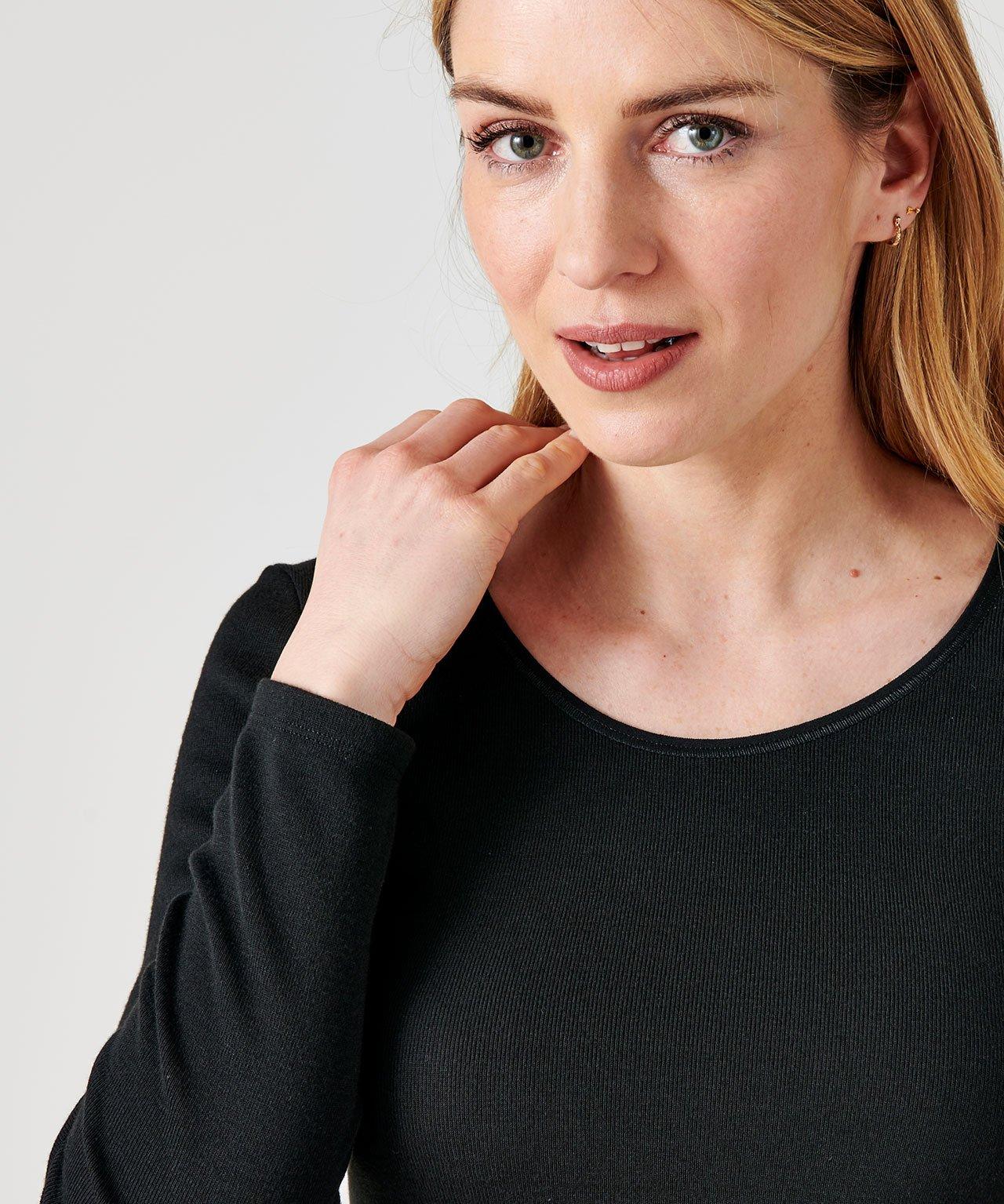 Damart Tee-shirt Manches Longues Thermolactyl Côte Fine Chaleur Moyenne  