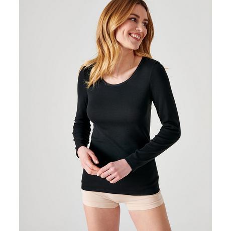 Damart Tee-shirt Manches Longues Thermolactyl Côte Fine Chaleur Moyenne  