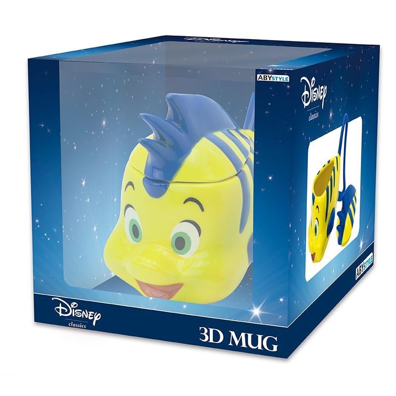 Abystyle  Tazza 3D 230ml Disney La sirenetta : Flounder 