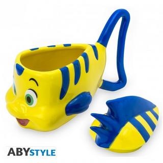 Abystyle  Tazza 3D 230ml Disney La sirenetta : Flounder 