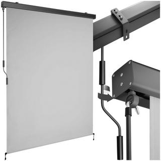 Tectake Senkrechtmarkise Eloise verschiedene Größen UV-beständig und wasserabweisend  