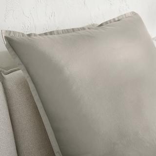 AM.PM Saria Taie d'oreiller en satin de coton lavé  