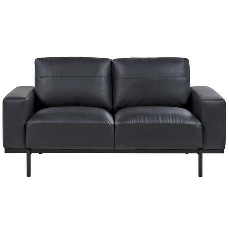 Beliani 2 Sitzer Sofa aus Kunstleder Modern SOVIK  