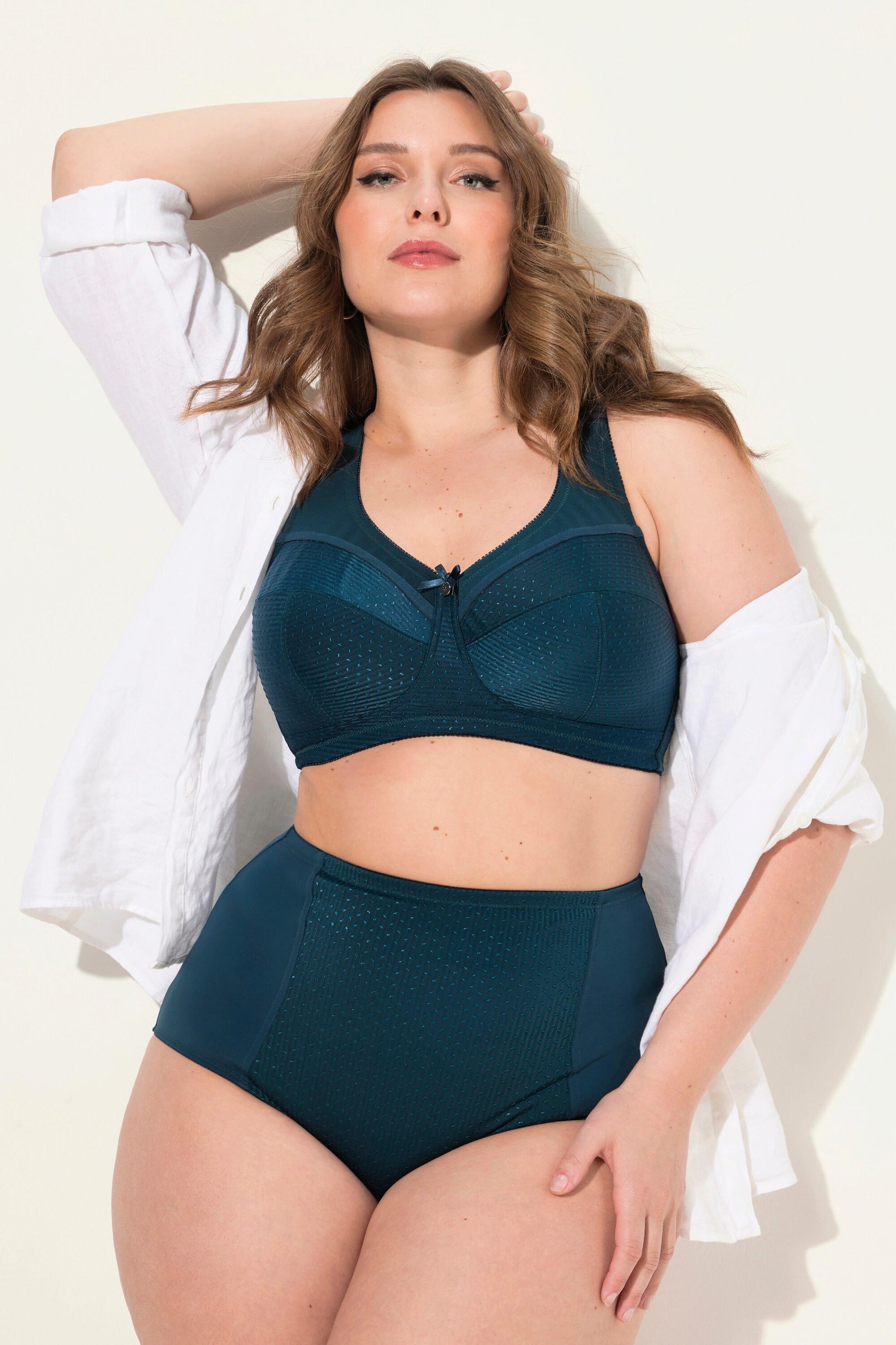 Ulla Popken Reggiseno contenitivo strutturato senza ferretto coppa C-H  