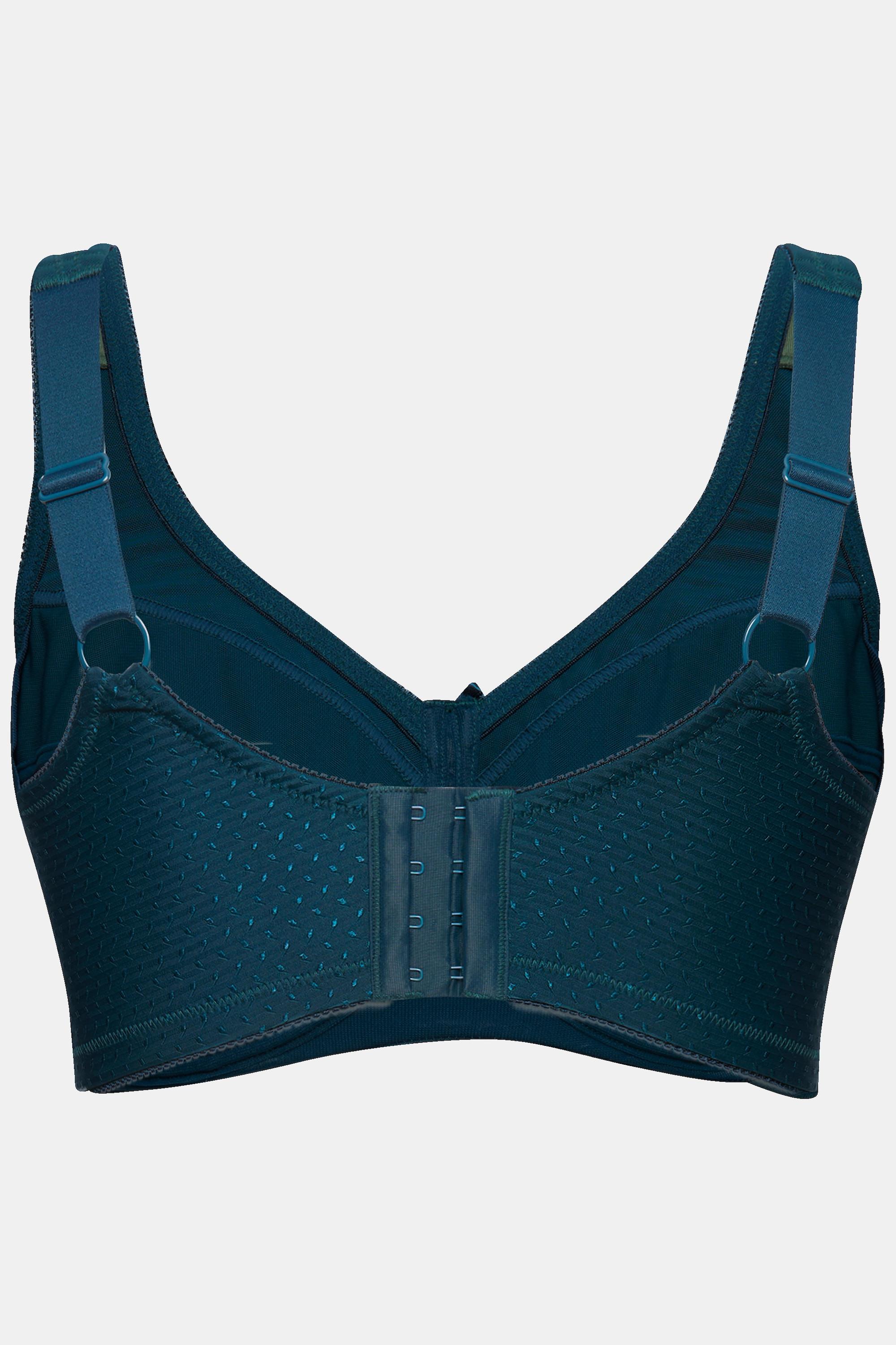 Ulla Popken Reggiseno contenitivo strutturato senza ferretto coppa C-H  