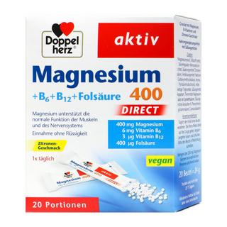 Doppelherz  Doppelherz Magnesium B6 B12 Direct 