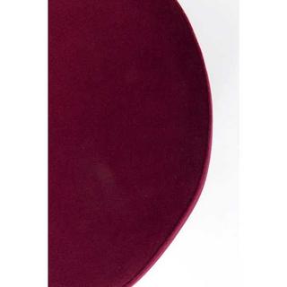 KARE Design Sgabello Ciliegio Bordeaux Ottone Ø35cm  