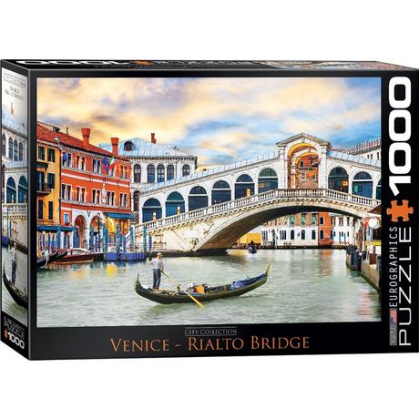 Eurographics  Puzzle Vee Rialto Bridge 1000 Teile 